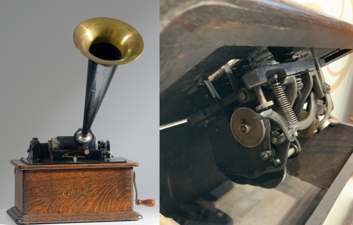 Edison Standard Phonograph Model B (Tall Case)